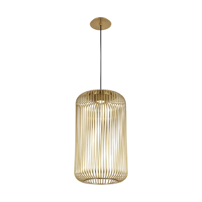 LED Pendant<br /><span style="color:#4AB0CE;">Entrega: 4-10 dias en USA</span><br /><span style="color:#4AB0CE;font-size:60%;">PREGUNTE POR ENTREGA EN PANAMA</span><br />Collection: Kai<br />Finish: Plated Brass