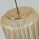 LED Pendant<br /><span style="color:#4AB0CE;">Entrega: 4-10 dias en USA</span><br /><span style="color:#4AB0CE;font-size:60%;">PREGUNTE POR ENTREGA EN PANAMA</span><br />Collection: Kai<br />Finish: Plated Brass