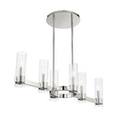 Minka-Lavery - 3896-77 - Six Light Island Pendant - Vernon Place - Chrome