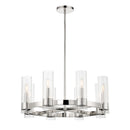 Eight Light Chandelier<br /><span style="color:#4AB0CE;">Entrega: 4-10 dias en USA</span><br /><span style="color:#4AB0CE;font-size:60%;">PREGUNTE POR ENTREGA EN PANAMA</span><br />Collection: Vernon Place<br />Finish: Chrome
