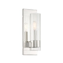 One Light Bath<br /><span style="color:#4AB0CE;">Entrega: 2-3 semanas en USA</span><br /><span style="color:#4AB0CE;font-size:60%;">PREGUNTE POR ENTREGA EN PANAMA</span><br />Collection: Vernon Place<br />Finish: Chrome