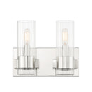 Two Light Bath<br /><span style="color:#4AB0CE;">Entrega: 4-10 dias en USA</span><br /><span style="color:#4AB0CE;font-size:60%;">PREGUNTE POR ENTREGA EN PANAMA</span><br />Collection: Vernon Place<br />Finish: Chrome