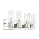 Four Light Bath<br /><span style="color:#4AB0CE;">Entrega: 4-10 dias en USA</span><br /><span style="color:#4AB0CE;font-size:60%;">PREGUNTE POR ENTREGA EN PANAMA</span><br />Collection: Vernon Place<br />Finish: Chrome