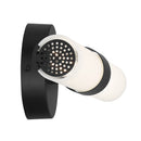 LED Wall Sconce<br /><span style="color:#4AB0CE;">Entrega: 4-10 dias en USA</span><br /><span style="color:#4AB0CE;font-size:60%;">PREGUNTE POR ENTREGA EN PANAMA</span><br />Collection: Saber II<br />Finish: Coal Black