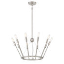 George Kovacs - P1680-084 - Ten Light Chandelier - Royalty - Brushed Nickel