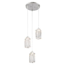 George Kovacs - P1873-084-L - LED Pendant - Putnam Place - Brushed Nickel
