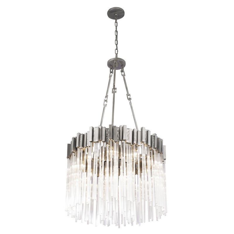 Six Light Pendant<br /><span style="color:#4AB0CE;">Entrega: 4-10 dias en USA</span><br /><span style="color:#4AB0CE;font-size:60%;">PREGUNTE POR ENTREGA EN PANAMA</span><br />Collection: Matrix<br />Finish: Rainy Night