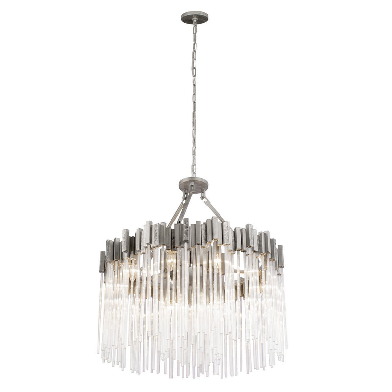 Nine Light Pendant<br /><span style="color:#4AB0CE;">Entrega: 4-10 dias en USA</span><br /><span style="color:#4AB0CE;font-size:60%;">PREGUNTE POR ENTREGA EN PANAMA</span><br />Collection: Matrix<br />Finish: Rainy Night