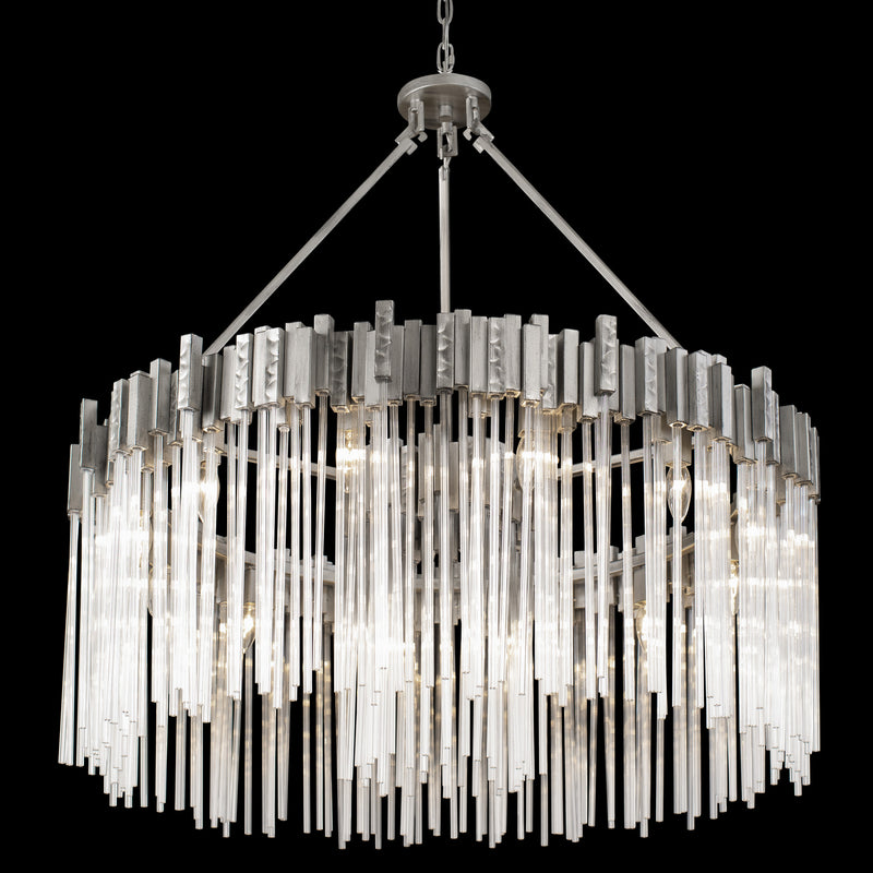 12 Light Pendant<br /><span style="color:#4AB0CE;">Entrega: 4-10 dias en USA</span><br /><span style="color:#4AB0CE;font-size:60%;">PREGUNTE POR ENTREGA EN PANAMA</span><br />Collection: Matrix<br />Finish: Rainy Night