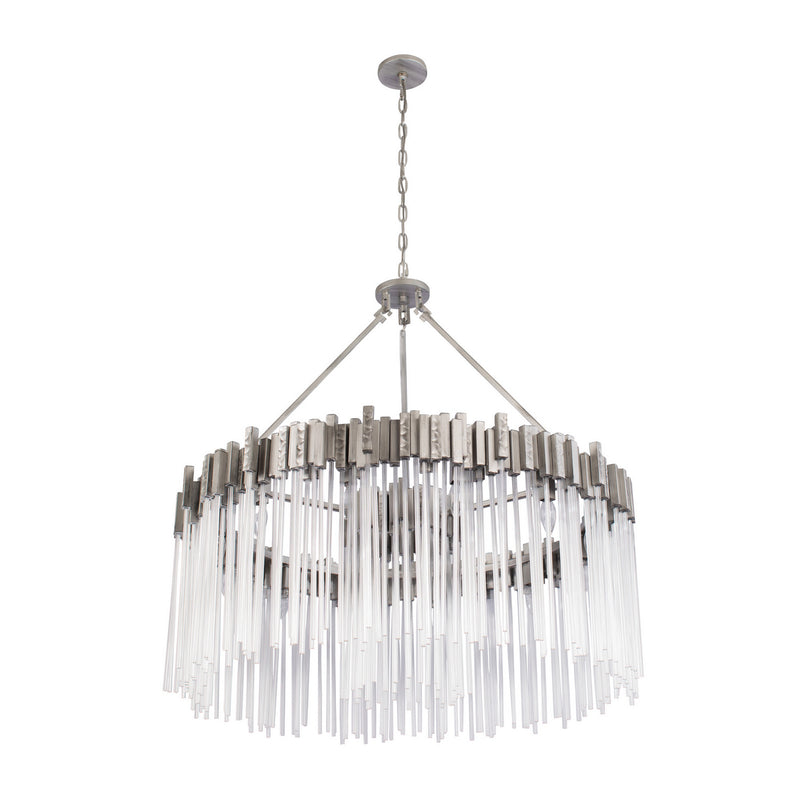 12 Light Pendant<br /><span style="color:#4AB0CE;">Entrega: 4-10 dias en USA</span><br /><span style="color:#4AB0CE;font-size:60%;">PREGUNTE POR ENTREGA EN PANAMA</span><br />Collection: Matrix<br />Finish: Rainy Night