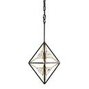Varaluz - 353M01MBFG - One Light Mini Pendant - Marcia - Matte Black/French Gold