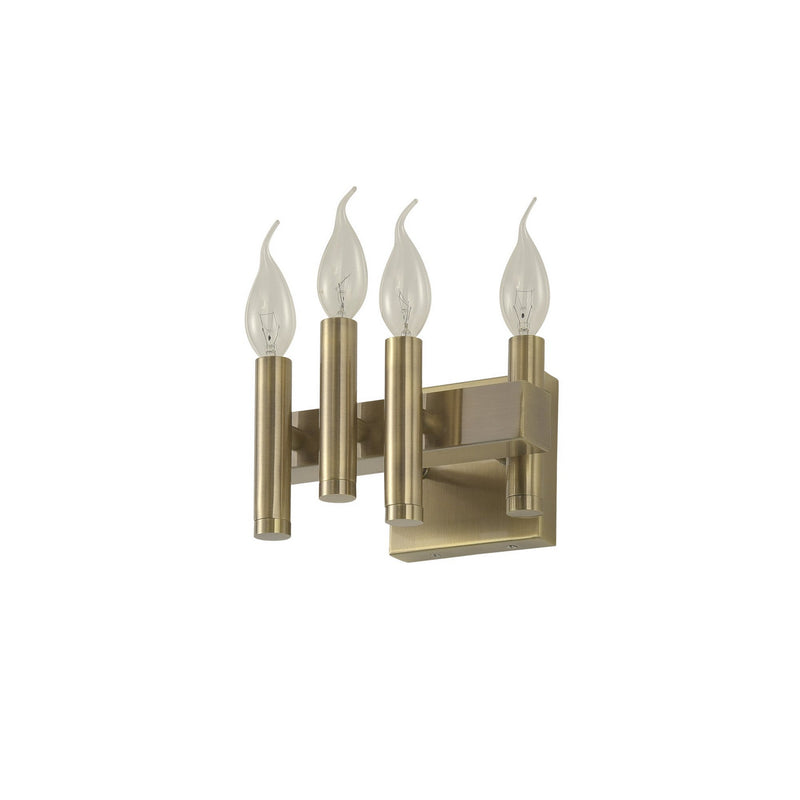 Varaluz - 357B04RBB - Four Light Bath - Collette - Antique Brass