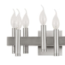 Varaluz - 357B08SN - Eight Light Bath - Collette - Satin Nickel