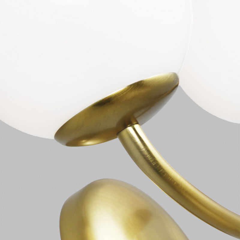 Two Light Vanity<br /><span style="color:#4AB0CE;">Entrega: 4-10 dias en USA</span><br /><span style="color:#4AB0CE;font-size:60%;">PREGUNTE POR ENTREGA EN PANAMA</span><br />Collection: Galassia<br />Finish: Burnished Brass