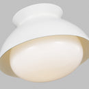 One Light Flush Mount<br /><span style="color:#4AB0CE;">Entrega: 4-10 dias en USA</span><br /><span style="color:#4AB0CE;font-size:60%;">PREGUNTE POR ENTREGA EN PANAMA</span><br />Collection: Lucerne<br />Finish: Matte White