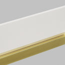 Visual Comfort Modern - 700BCSPANB3BR-LED930-277 - LED Bath - Span - Plated Brass