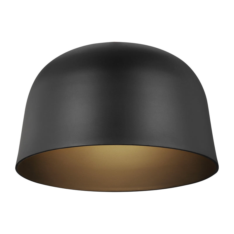 LED Flush Mount<br /><span style="color:#4AB0CE;">Entrega: 7-8 semanas en USA</span><br /><span style="color:#4AB0CE;font-size:60%;">PREGUNTE POR ENTREGA EN PANAMA</span><br />Collection: Foundry<br />Finish: Nightshade Black