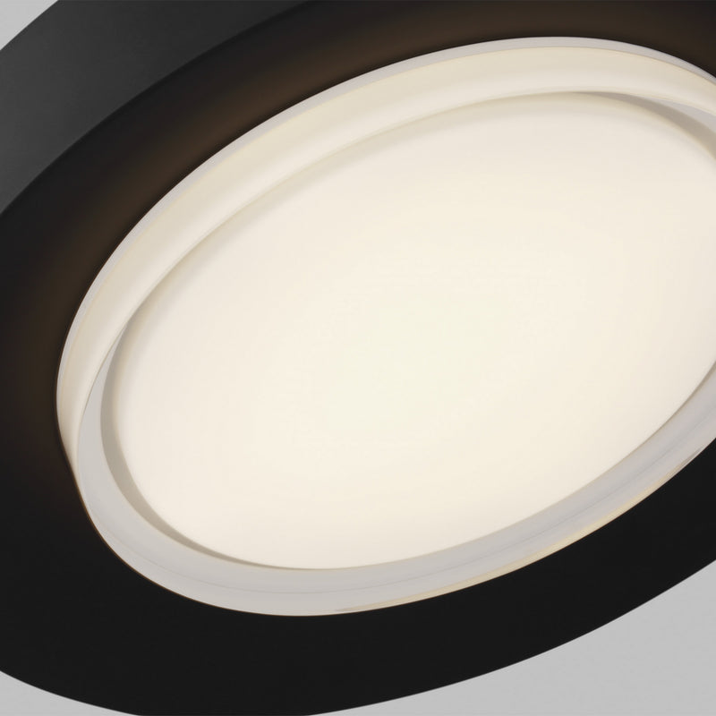 LED Flush Mount<br /><span style="color:#4AB0CE;">Entrega: 4-10 dias en USA</span><br /><span style="color:#4AB0CE;font-size:60%;">PREGUNTE POR ENTREGA EN PANAMA</span><br />Collection: Hilo<br />Finish: Nightshade Black