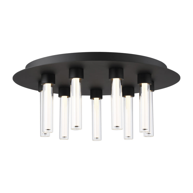 LED Flush Mount<br /><span style="color:#4AB0CE;">Entrega: 4-10 dias en USA</span><br /><span style="color:#4AB0CE;font-size:60%;">PREGUNTE POR ENTREGA EN PANAMA</span><br />Collection: Kola<br />Finish: Nightshade Black