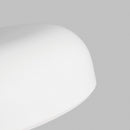 Visual Comfort Modern - 700FMKOSA18W-LED930 - LED Ceiling Mount - Kosa - Matte White
