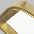 Visual Comfort Modern - 700FMRHNSBR-LED930 - LED Flush Mount - Rhonan - Plated Brass