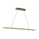 LED Linear Suspension<br /><span style="color:#4AB0CE;">Entrega: 4-10 dias en USA</span><br /><span style="color:#4AB0CE;font-size:60%;">PREGUNTE POR ENTREGA EN PANAMA</span><br />Collection: Ponte<br />Finish: Natural Brass