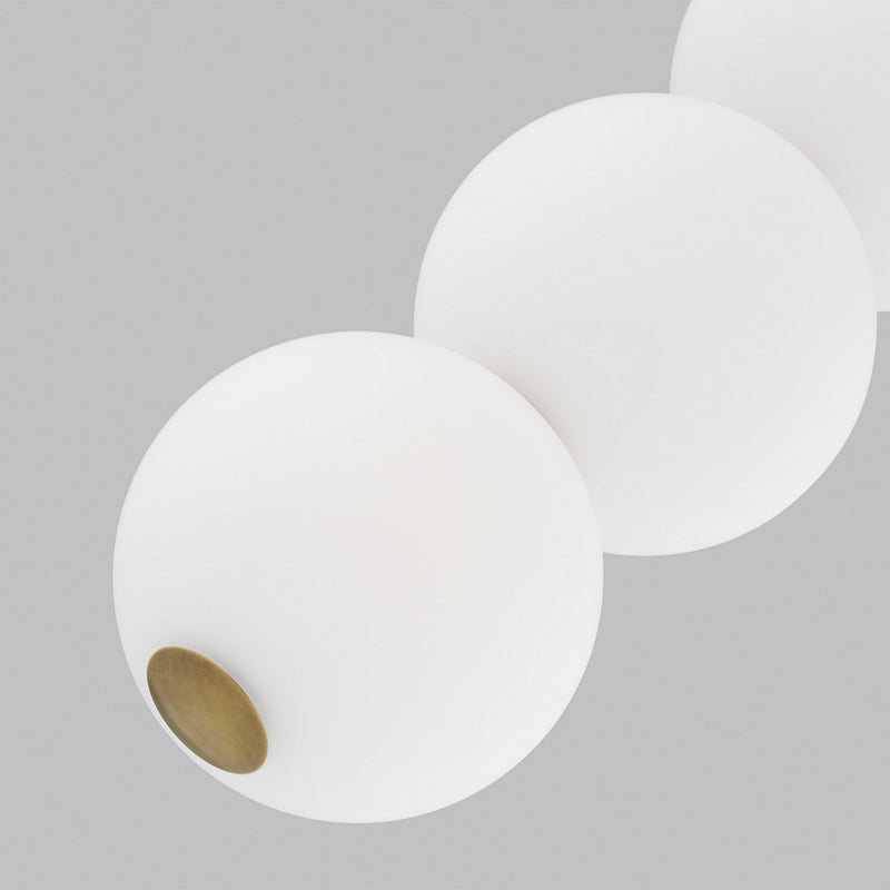 LED Pendant<br /><span style="color:#4AB0CE;">Entrega: 4-10 dias en USA</span><br /><span style="color:#4AB0CE;font-size:60%;">PREGUNTE POR ENTREGA EN PANAMA</span><br />Collection: Orbet<br />Finish: Natural Brass