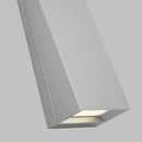 LED Outdoor Wall Mount<br /><span style="color:#4AB0CE;">Entrega: 4-10 dias en USA</span><br /><span style="color:#4AB0CE;font-size:60%;">PREGUNTE POR ENTREGA EN PANAMA</span><br />Collection: Pitch<br />Finish: Silver