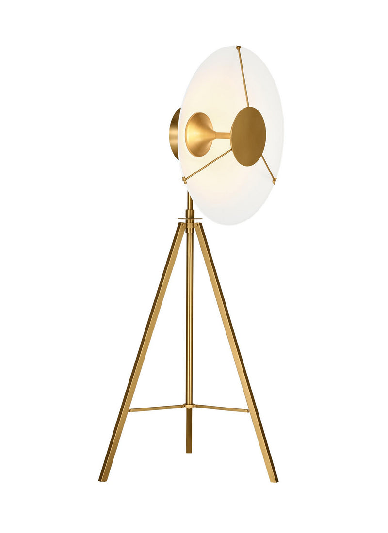 LED Floor Lamp<br /><span style="color:#4AB0CE;">Entrega: 12-13 semanas en USA</span><br /><span style="color:#4AB0CE;font-size:60%;">PREGUNTE POR ENTREGA EN PANAMA</span><br />Collection: Ultra Light<br />Finish: Burnished Brass