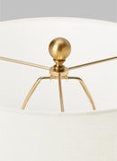 Visual Comfort Studio - CT1201PRW1 - One Light Table Lamp - Waveland - Porous White