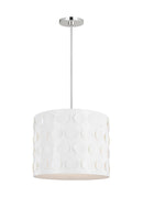 Three Light Pendant<br /><span style="color:#4AB0CE;">Entrega: 4-10 dias en USA</span><br /><span style="color:#4AB0CE;font-size:60%;">PREGUNTE POR ENTREGA EN PANAMA</span><br />Collection: Dottie<br />Finish: Polished Nickel