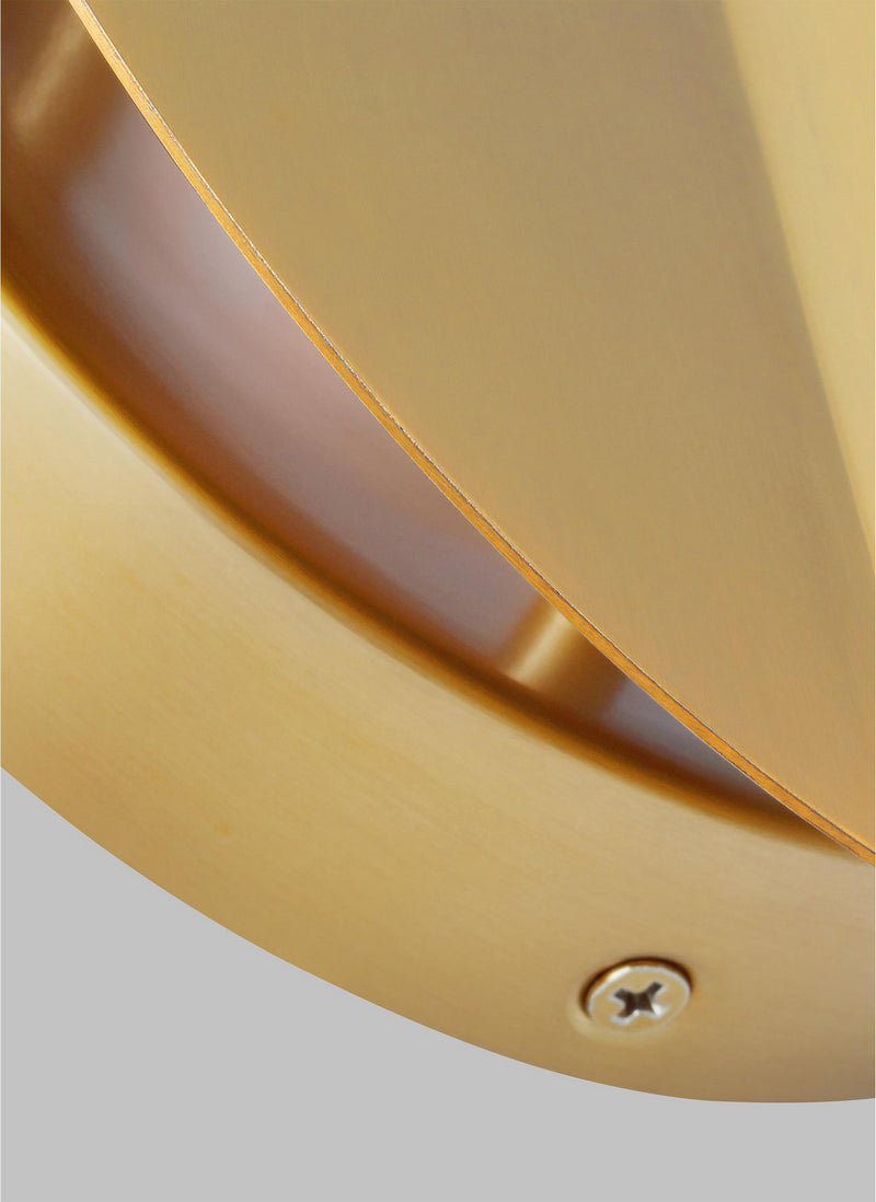 LED Wall Sconce<br /><span style="color:#4AB0CE;">Entrega: 4-10 dias en USA</span><br /><span style="color:#4AB0CE;font-size:60%;">PREGUNTE POR ENTREGA EN PANAMA</span><br />Collection: Dottie<br />Finish: Burnished Brass