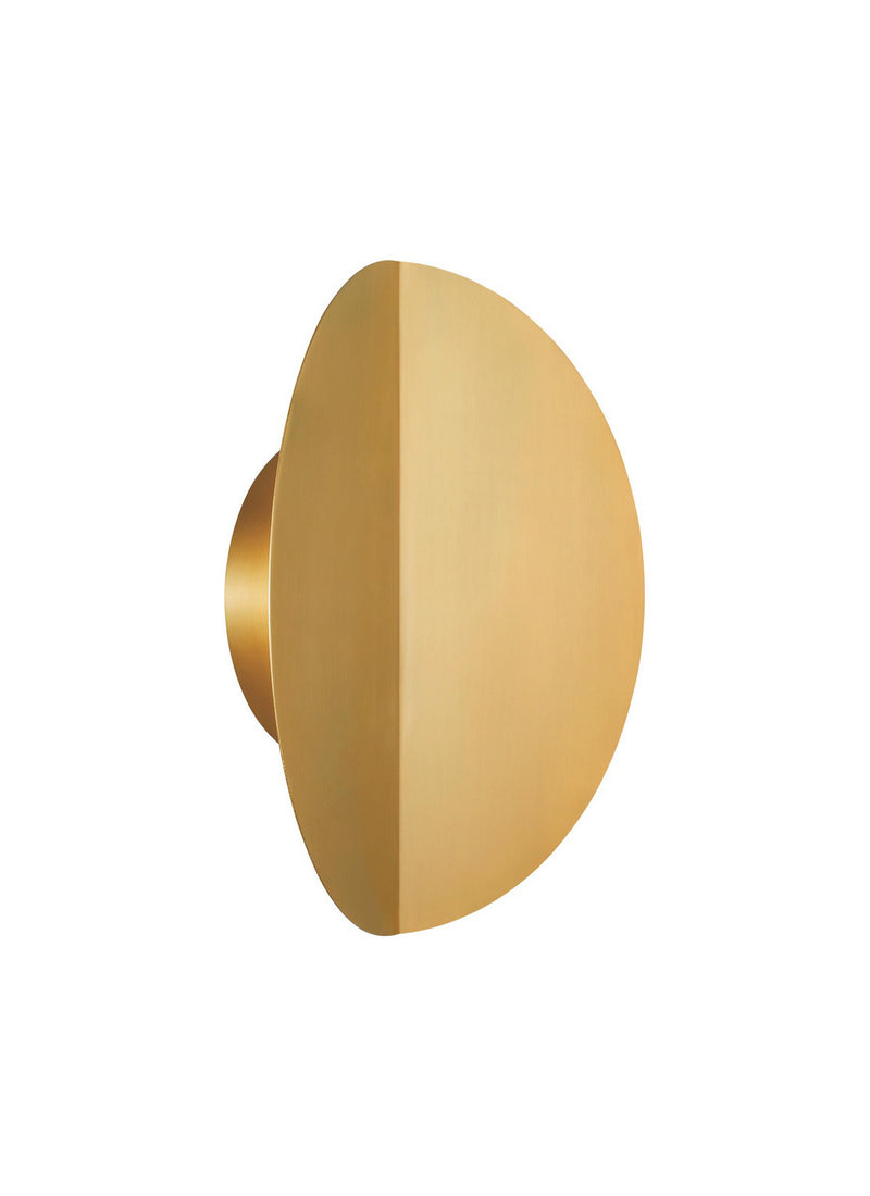 LED Wall Sconce<br /><span style="color:#4AB0CE;">Entrega: 4-10 dias en USA</span><br /><span style="color:#4AB0CE;font-size:60%;">PREGUNTE POR ENTREGA EN PANAMA</span><br />Collection: Dottie<br />Finish: Burnished Brass