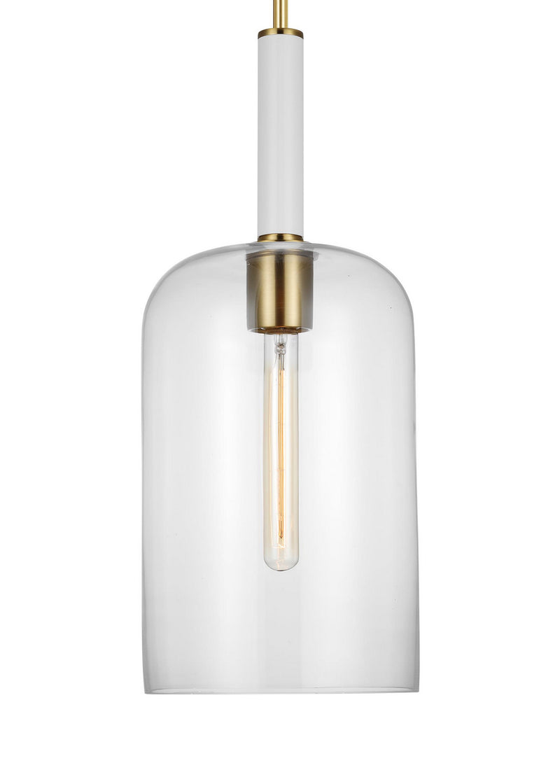 One Light Pendant<br /><span style="color:#4AB0CE;">Entrega: 4-10 dias en USA</span><br /><span style="color:#4AB0CE;font-size:60%;">PREGUNTE POR ENTREGA EN PANAMA</span><br />Collection: Monroe<br />Finish: Burnished Brass