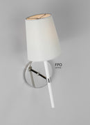 One Light Wall Sconce<br /><span style="color:#4AB0CE;">Entrega: 7-8 semanas en USA</span><br /><span style="color:#4AB0CE;font-size:60%;">PREGUNTE POR ENTREGA EN PANAMA</span><br />Collection: Monroe<br />Finish: Polished Nickel