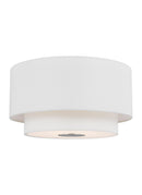 Three Light Flush Mount<br /><span style="color:#4AB0CE;">Entrega: 4-10 dias en USA</span><br /><span style="color:#4AB0CE;font-size:60%;">PREGUNTE POR ENTREGA EN PANAMA</span><br />Collection: Sawyer<br />Finish: Polished Nickel