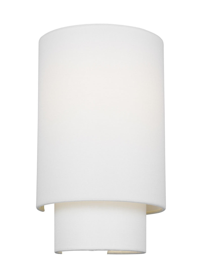 Two Light Wall Sconce<br /><span style="color:#4AB0CE;">Entrega: 4-10 dias en USA</span><br /><span style="color:#4AB0CE;font-size:60%;">PREGUNTE POR ENTREGA EN PANAMA</span><br />Collection: Sawyer<br />Finish: Polished Nickel