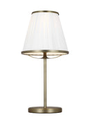 One Light Table Lamp<br /><span style="color:#4AB0CE;">Entrega: 19-20 semanas en USA</span><br /><span style="color:#4AB0CE;font-size:60%;">PREGUNTE POR ENTREGA EN PANAMA</span><br />Collection: Esther<br />Finish: Time Worn Brass