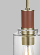 One Light Pendant<br /><span style="color:#4AB0CE;">Entrega: 4-10 dias en USA</span><br /><span style="color:#4AB0CE;font-size:60%;">PREGUNTE POR ENTREGA EN PANAMA</span><br />Collection: Hadley<br />Finish: Time Worn Brass