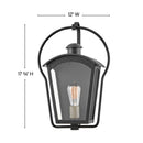 Hinkley - 13300BK - LED Wall Mount - Yale - Black
