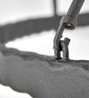 LED Chandelier<br /><span style="color:#4AB0CE;">Entrega: 4-10 dias en USA</span><br /><span style="color:#4AB0CE;font-size:60%;">PREGUNTE POR ENTREGA EN PANAMA</span><br />Collection: Tress<br />Finish: Forged Iron