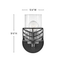 Hinkley - 50260BK - LED Vanity - Della - Black