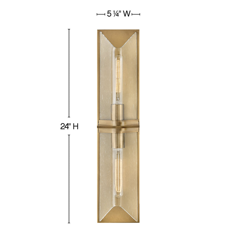 Hinkley - 50712HB - LED Vanity - Astoria - Heritage Brass