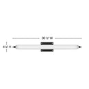 Hinkley - 51093BK-CM - LED Vanity - Rollins - Black