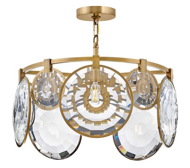 LED Pendant<br /><span style="color:#4AB0CE;">Entrega: 4-10 dias en USA</span><br /><span style="color:#4AB0CE;font-size:60%;">PREGUNTE POR ENTREGA EN PANAMA</span><br />Collection: Nala<br />Finish: Heritage Brass