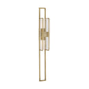 LED Wall Sconce<br /><span style="color:#4AB0CE;">Entrega: 4-10 dias en USA</span><br /><span style="color:#4AB0CE;font-size:60%;">PREGUNTE POR ENTREGA EN PANAMA</span><br />Collection: Duelle<br />Finish: Natural Brass