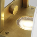 LED Wall Sconce<br /><span style="color:#4AB0CE;">Entrega: 4-10 dias en USA</span><br /><span style="color:#4AB0CE;font-size:60%;">PREGUNTE POR ENTREGA EN PANAMA</span><br />Collection: Duelle<br />Finish: Natural Brass