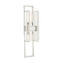 LED Wall Sconce<br /><span style="color:#4AB0CE;">Entrega: 4-10 dias en USA</span><br /><span style="color:#4AB0CE;font-size:60%;">PREGUNTE POR ENTREGA EN PANAMA</span><br />Collection: Duelle<br />Finish: Polished Nickel