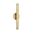 LED Wall Sconce<br /><span style="color:#4AB0CE;">Entrega: 4-10 dias en USA</span><br /><span style="color:#4AB0CE;font-size:60%;">PREGUNTE POR ENTREGA EN PANAMA</span><br />Collection: Ebell<br />Finish: Natural Brass