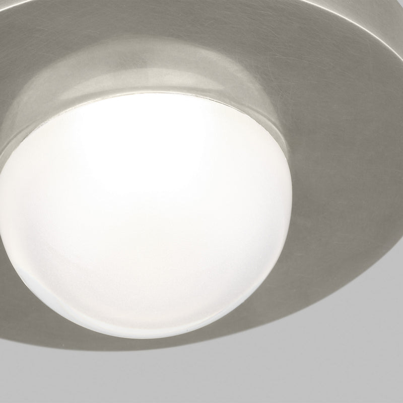 LED Flush Mount<br /><span style="color:#4AB0CE;">Entrega: 1-2 semanas en USA</span><br /><span style="color:#4AB0CE;font-size:60%;">PREGUNTE POR ENTREGA EN PANAMA</span><br />Collection: Ebell<br />Finish: Antique Nickel